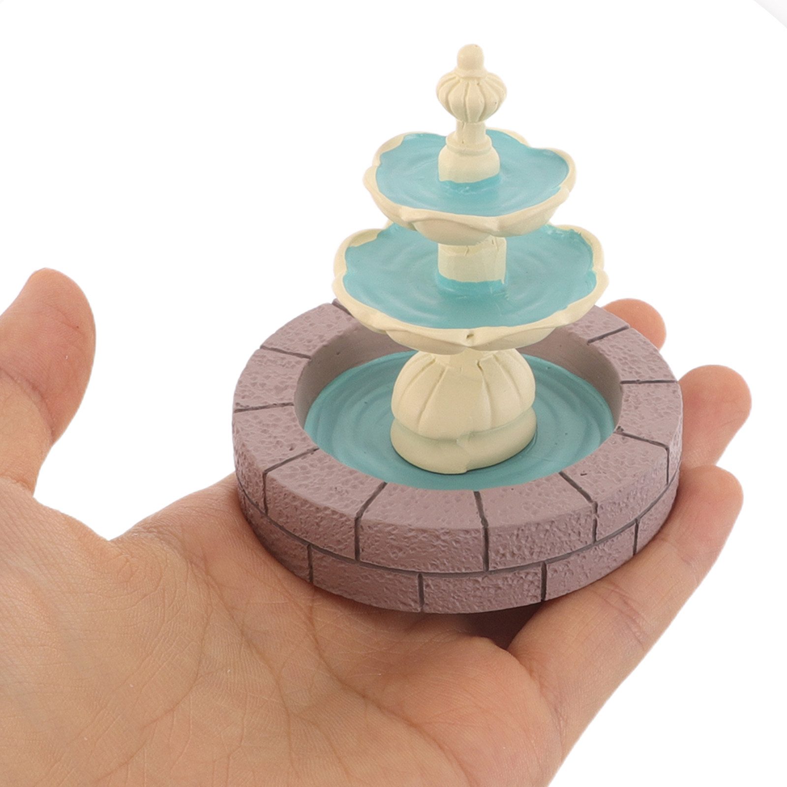 Bonsai Garden Usa - 2Pcs Mini Resin Fountain Decor Miniature