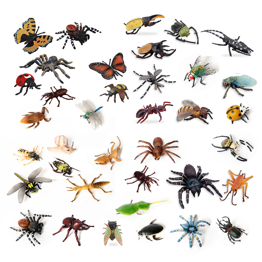 Realistic Plastic Bugs Figurin - Bonsai Garden Ideas review and price