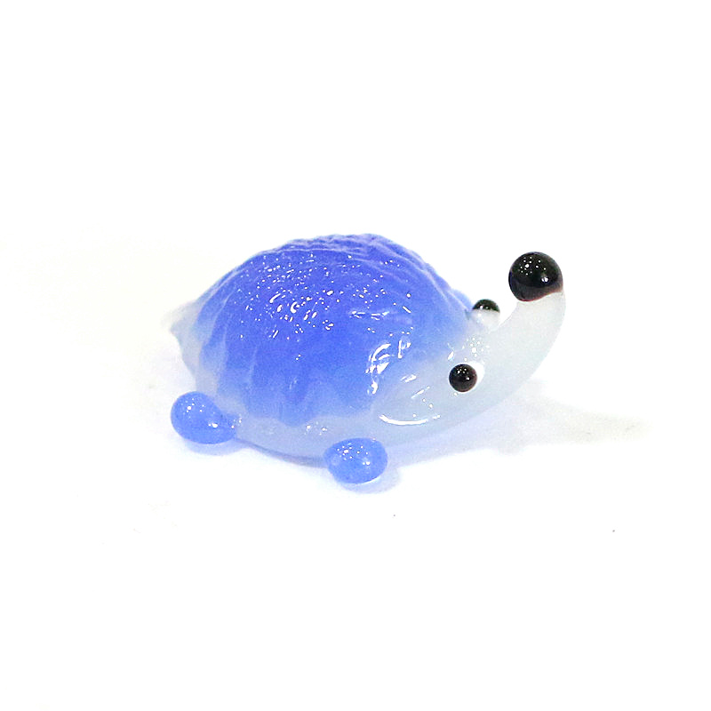 Handmade Mini Glass Hedgehog F - Bonsai Garden Japan review and price