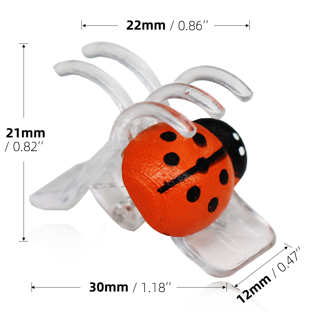 10-800PCS Ladybird Orchid Clip - Bonsai Garden Ideas review and price