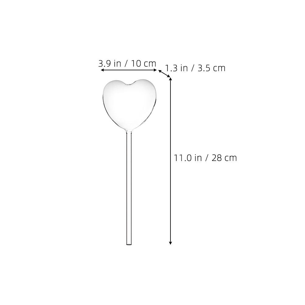 3Pcs Heart Shaped Glass Self W - Bonsai Garden Plants review and price
