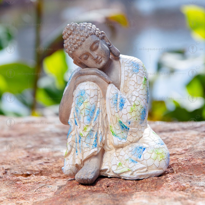 Mini Buddha Statue Ornament, N - Bonsai Garden Usa review and price
