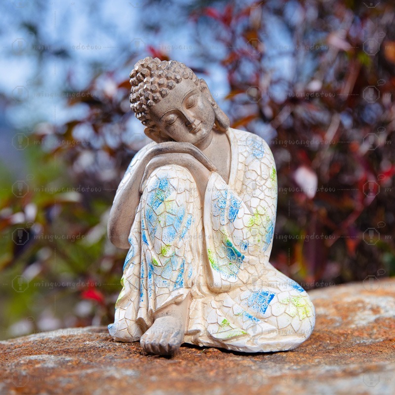 Mini Buddha Statue Ornament, N - Bonsai Garden Usa review and price