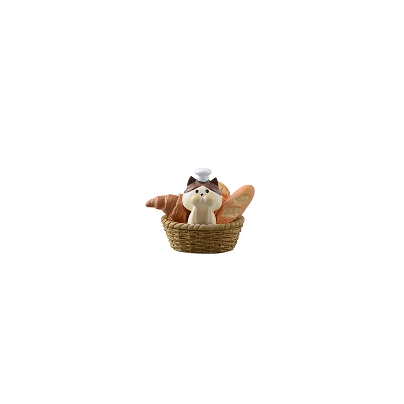Zakka Style Cartoon Cat Bread  - Bonsai Garden Japan review and price