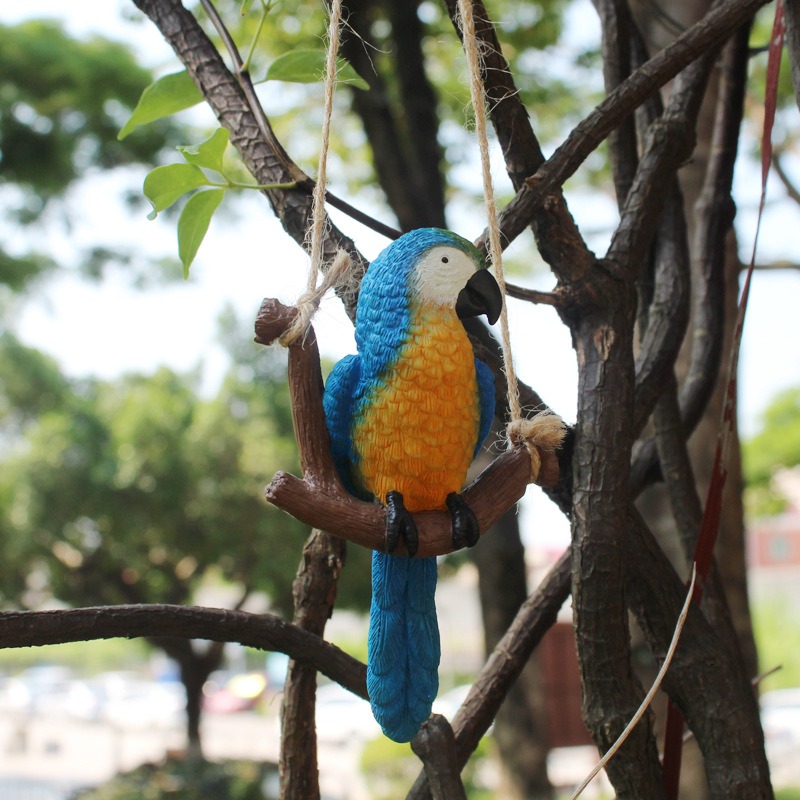1Pcs Creative Swing Parrot Res - Bonsai Gardenia review and price