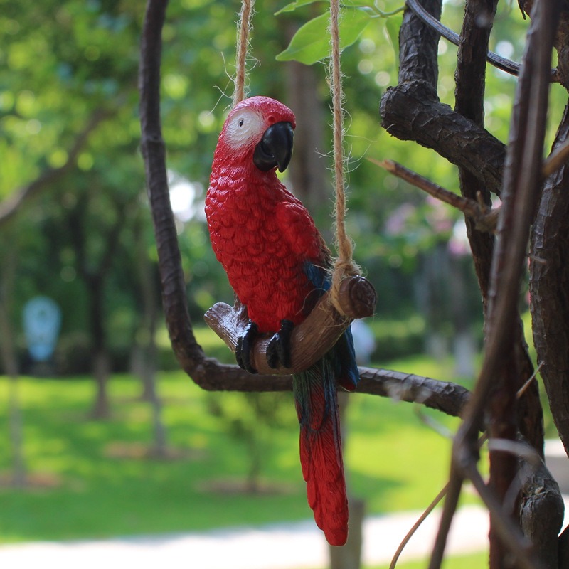 1Pcs Creative Swing Parrot Res - Bonsai Gardenia review and price