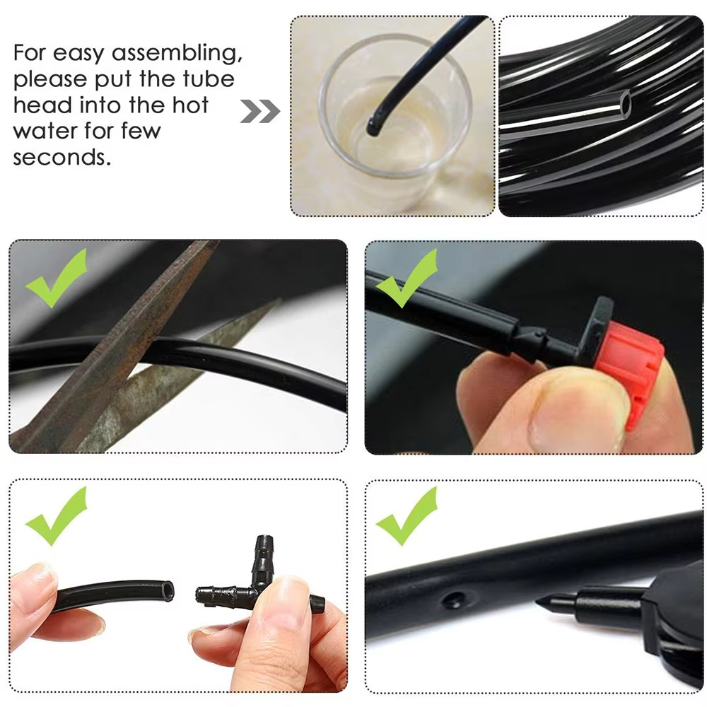 Garden Watering 4/7mm Hose PVC - Bonsai Garden Youtube review and price
