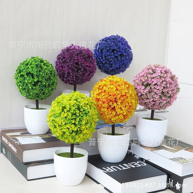 Artificial Small Tree Potted P - Bonsai Garden Ideas review and price