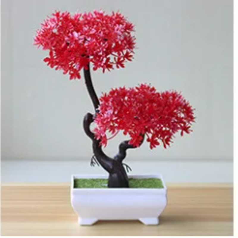 Artificial Small Tree Potted P - Bonsai Garden Ideas review and price