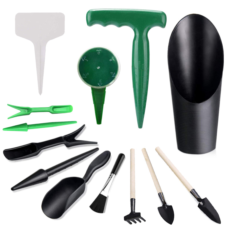 Mini Gardening Tool Set Label  - Bonsai Garden Tools review and price