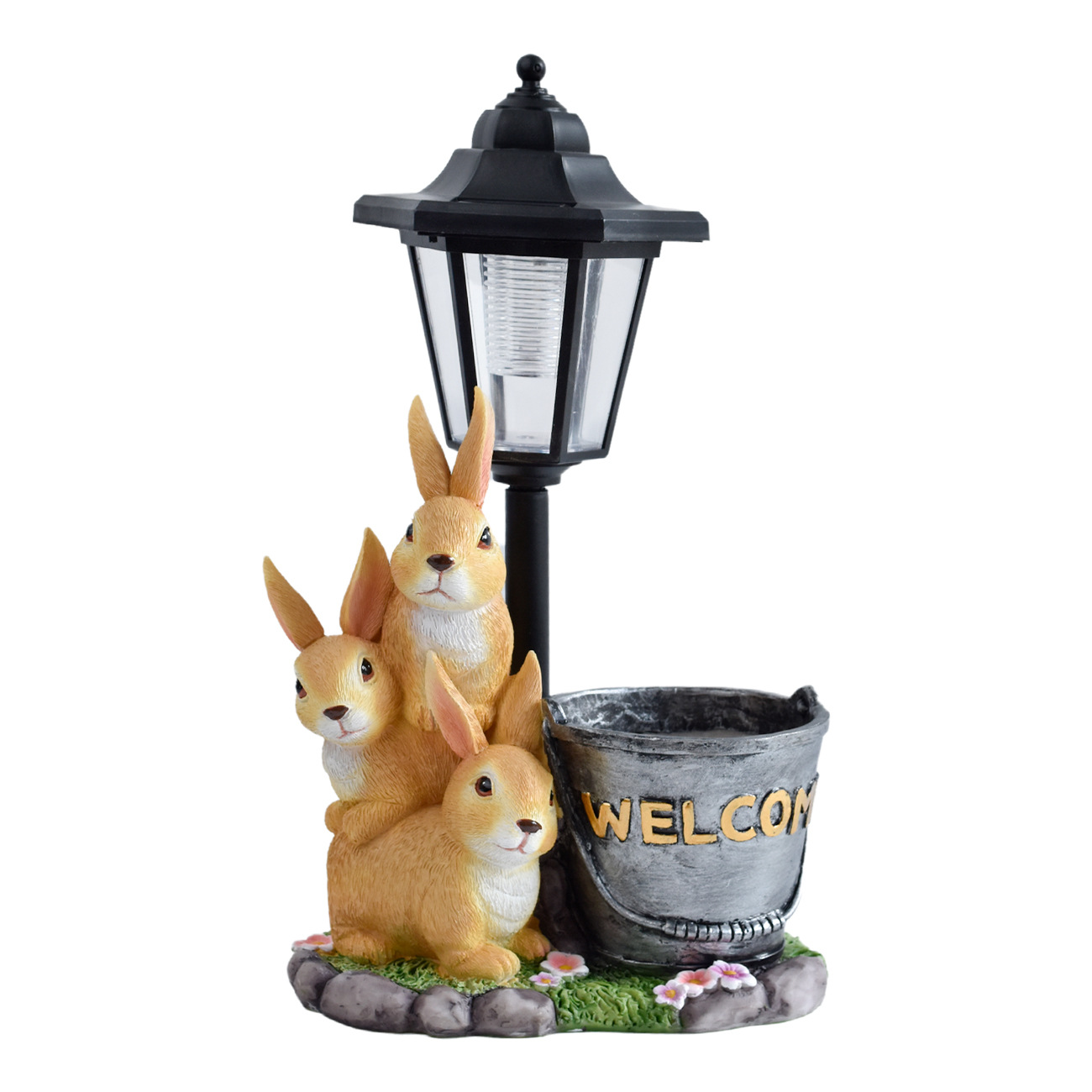 New rabbit solar garden light  - Bonsai Garden Ideas review and price
